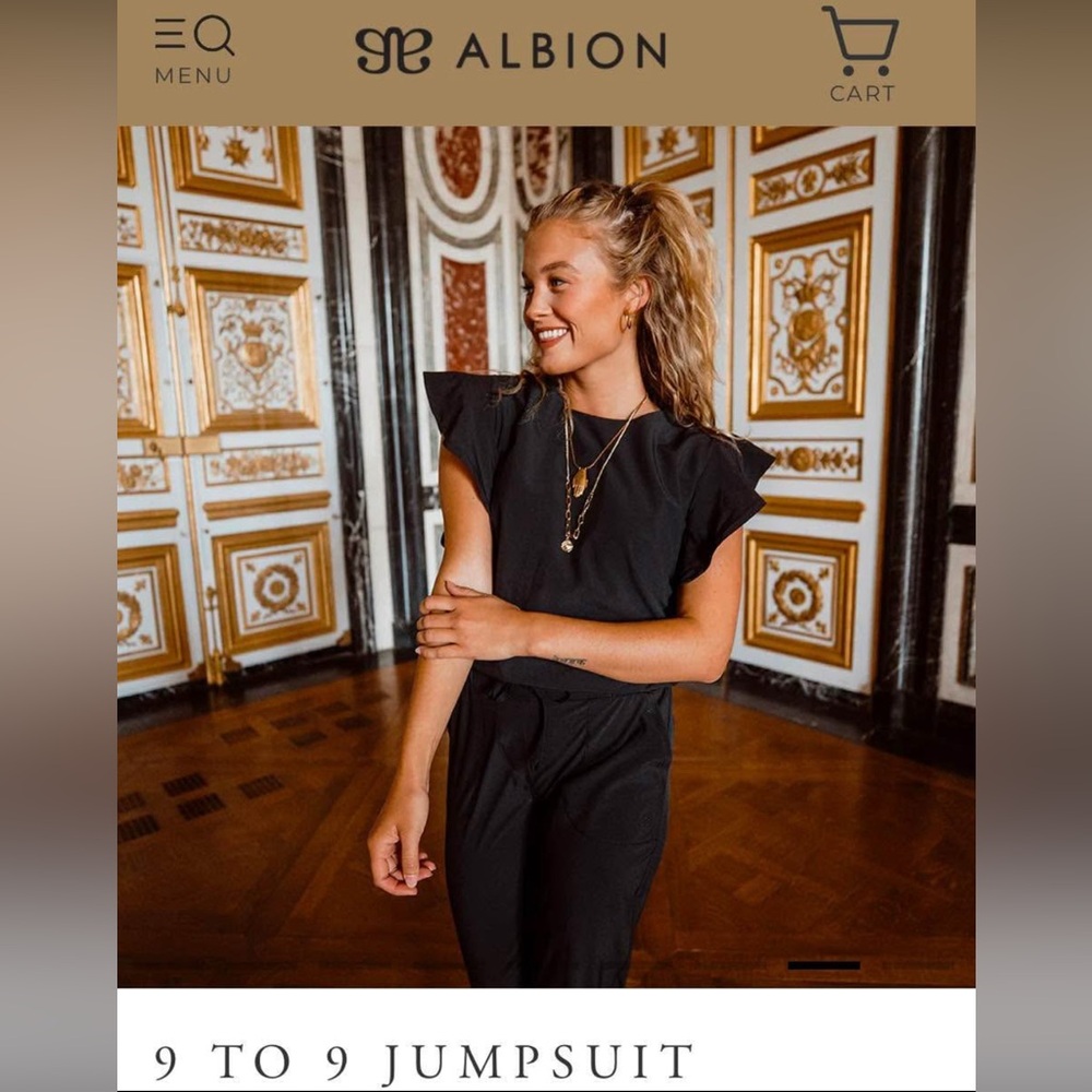 Albion Fit 9to9 Jumpsuit Size S, Two matching kids jumpsuits Size 4T